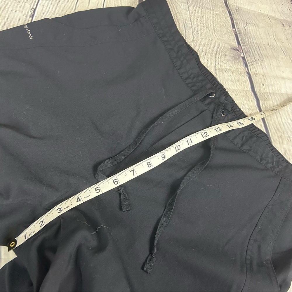 4/$25 Healing hands black scrub pants Taylor LT - Picture 9 of 12